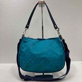 ラシット(Russet)の●9266 russet ラシット2wayバッグ　ショルダーバッグ　ターコイズ系(ショルダーバッグ)