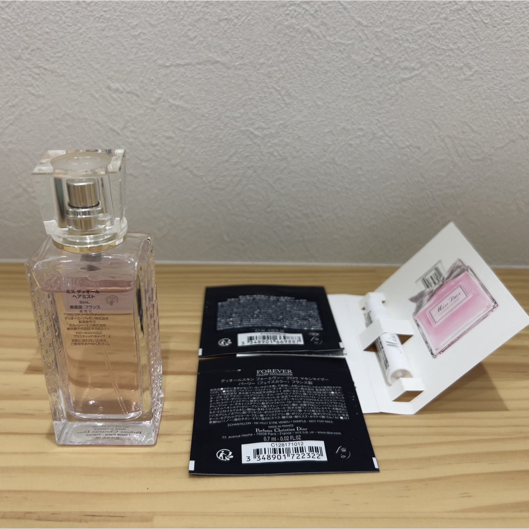 Dior - ミスディオール ヘアミスト 中古美品 サンプル付きの通販