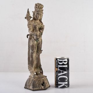 中国　古銅　チベット仏　クメール仏　西蔵仏像　ガンダーラ　C　R8970(金属工芸)