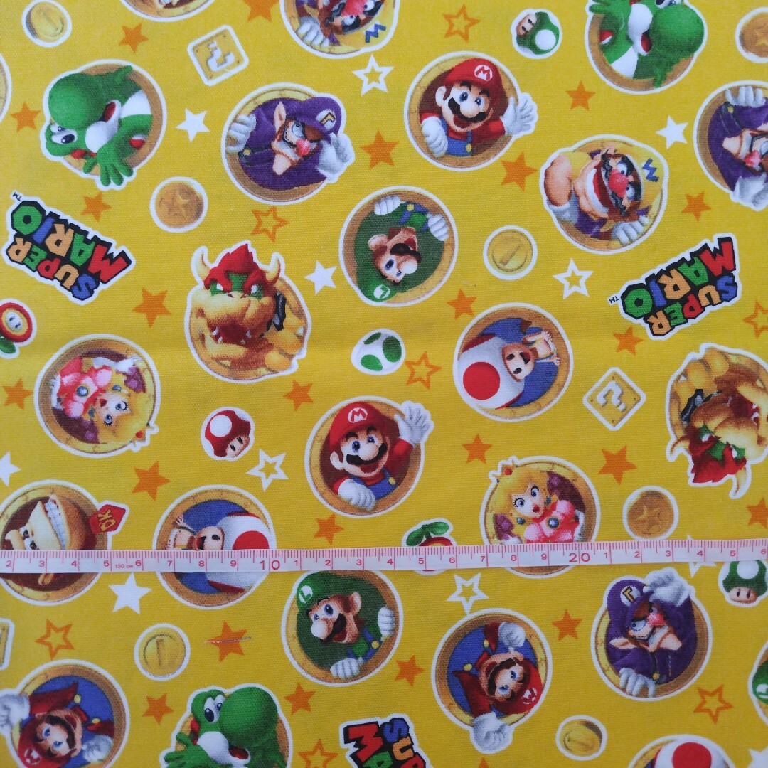 マリオ(3) ハンドメイドの素材/材料(生地/糸)の商品写真