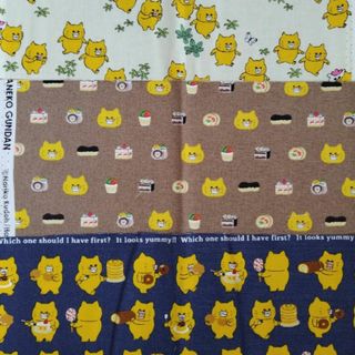 ノラネコぐんだん(3a)(生地/糸)