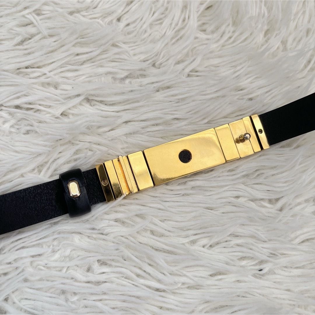 Gianni Versace(ジャンニヴェルサーチ)の正規レア ヴェルサーチ スクエア×プレート　ゴールドバックル4 メデューサロゴ レディースのファッション小物(ベルト)の商品写真