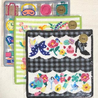 フェイラー(FEILER)のフェイラー　タオルハンカチ　３枚セット　Ｃ(ハンカチ)