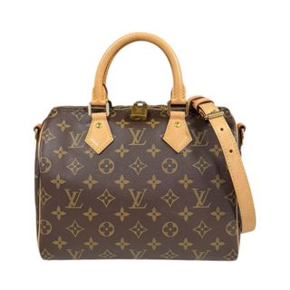 ルイヴィトン(LOUIS VUITTON)のルイヴィトン スピーディ25バンドリエール モノグラム ショルダーバッグ モノグラムキャンバス M41113 ブラウン レディース LOUIS VUITTON  中古(ショルダーバッグ)