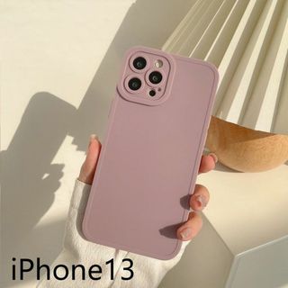 iphone13ケース カーバー 可愛い お洒落 軽量 紫cun1(iPhoneケース)