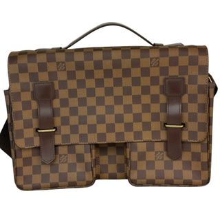 ルイヴィトン(LOUIS VUITTON)の　ルイ・ヴィトン LOUIS VUITTON ブロードウェイ N42270 ブラウン ダミエキャンバス ユニセックス ショルダーバッグ(ショルダーバッグ)