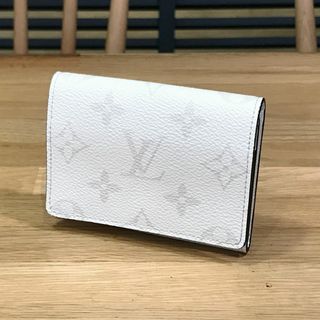 ルイヴィトン(LOUIS VUITTON)の新品未使用 ルイヴィトン タイガラマ アンヴェロップカルトドゥディジット 白(名刺入れ/定期入れ)