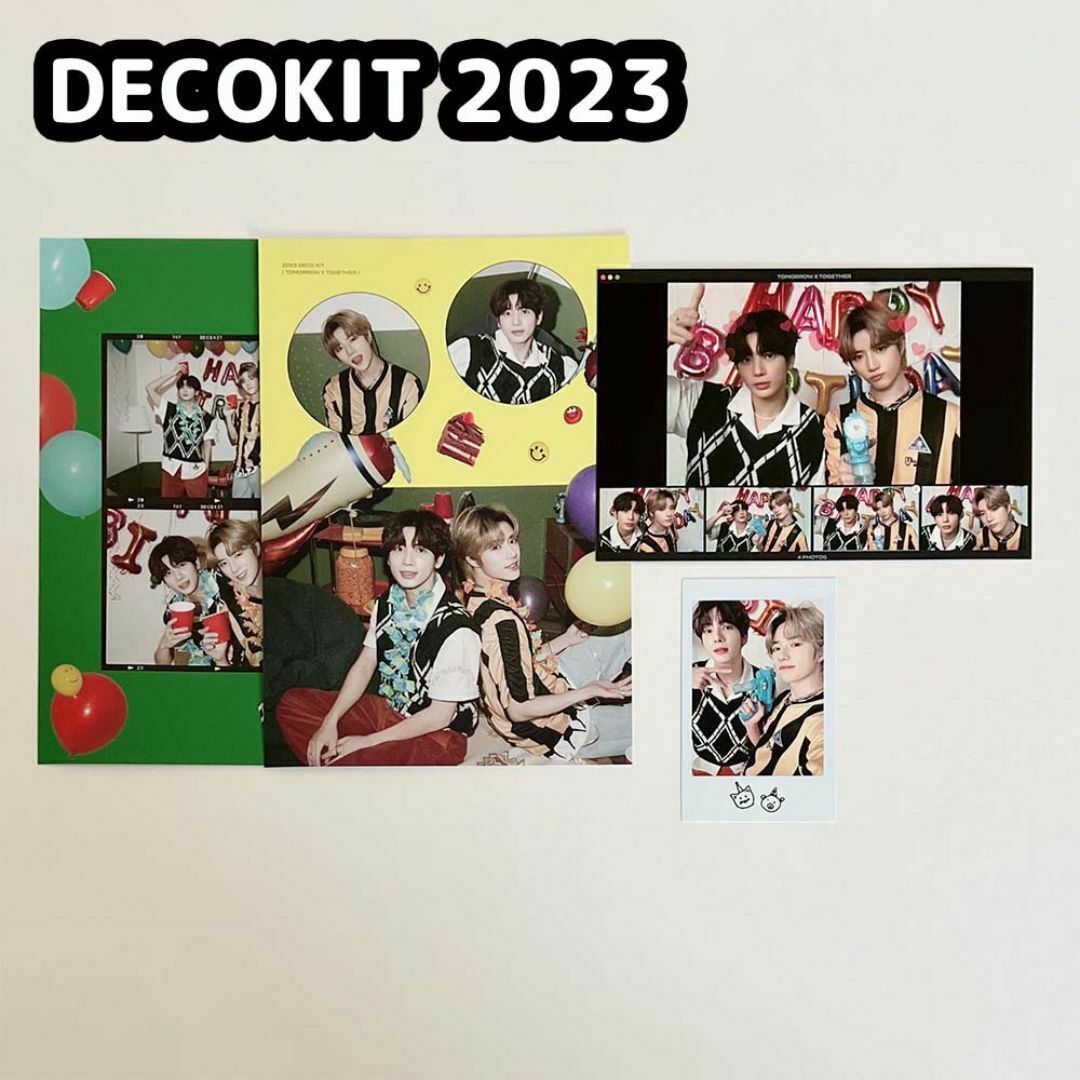 期間限定価格商品 TOGETHER X TOMORROW - ボムギュ デコキット DECOKIT 2023 TXT アイドル