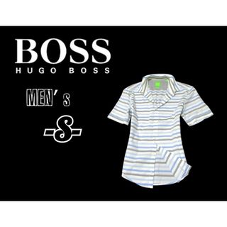 メンズS◇HUGO BOSS◇ボタンダウン半袖シャツ