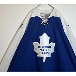 シーシーエム(CCM)のCCM NHLトロント　メイプルリーフス　ユニホーム　ホッケーシャツ(ウインタースポーツ)