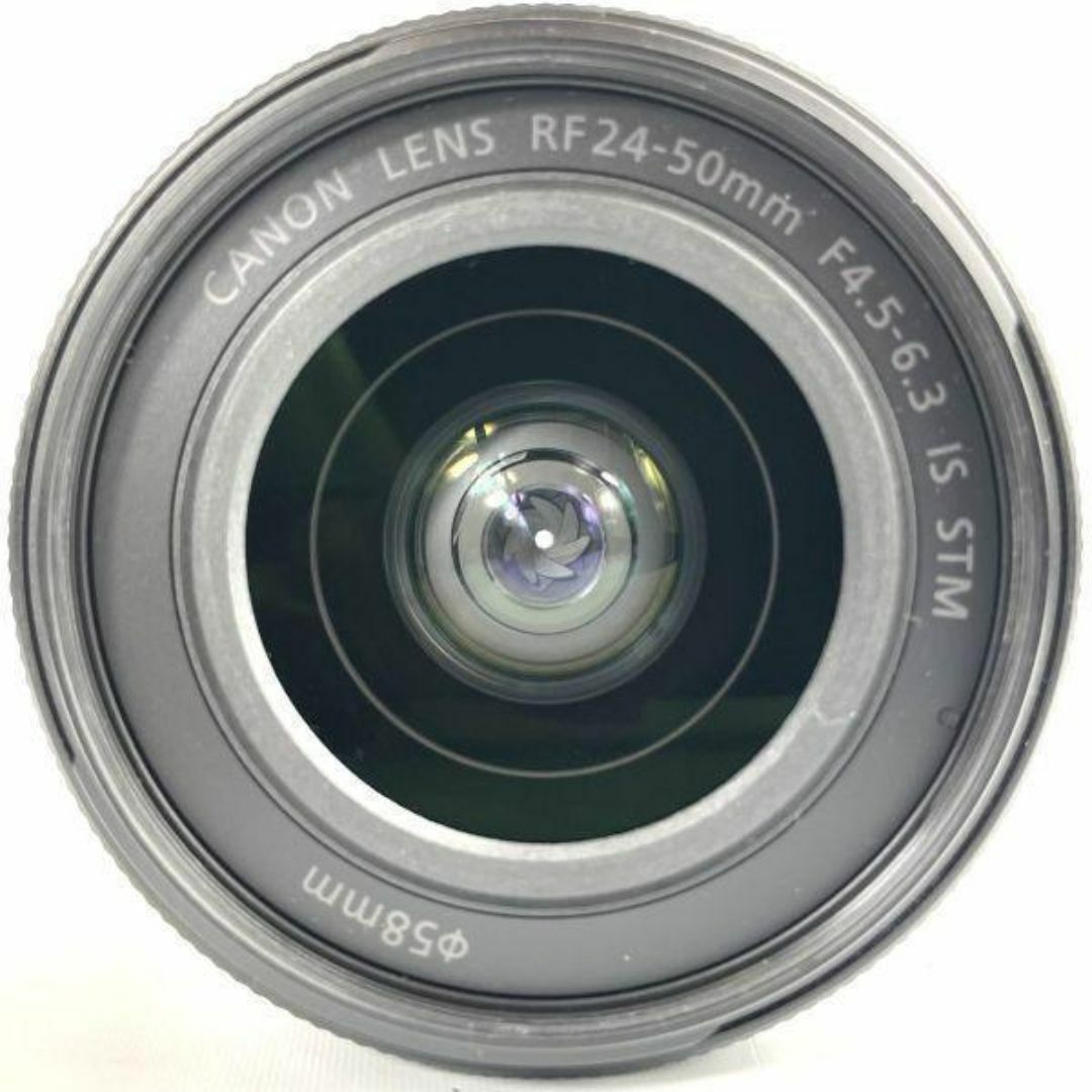 ■ほぼ新品■ CANON RF24-50mm F4.5-6.3 IS STM スマホ/家電/カメラのカメラ(レンズ(ズーム))の商品写真
