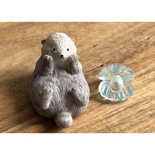 【新品】ラッコの置物セット(置物)