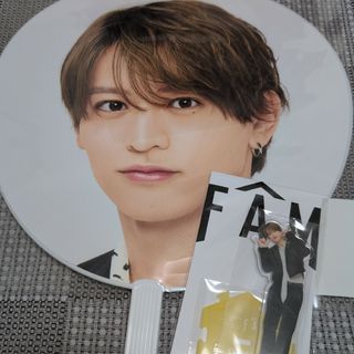 timelesz　FAM　うちわ　アクリルスタンド　ｱｸｽﾀ　猪俣(アイドルグッズ)
