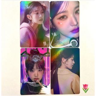 アイヴ(IVE)のIVE アイブ　ウォニョン　虹光トレカ4枚　11(K-POP/アジア)