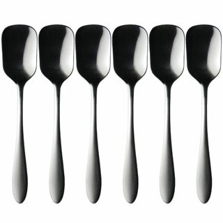 【特価商品】ナガオ 燕三条 アイススプーン 5本+1本 13.3cm 18-0ス(テーブル用品)