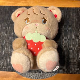mikko illustrations いちごBIGぬいぐるみ(ぬいぐるみ)