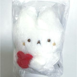 パムとタルトの ふわふわ ぬいぐるみ キーホルダー 2 ハート タルト うさぎ(キャラクターグッズ)