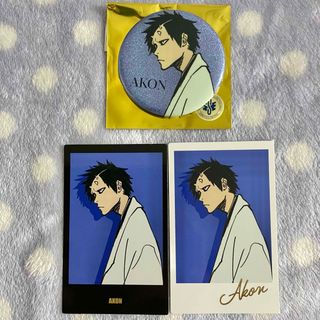 BLEACH WORLD インスタントフォト風シート 缶バッジ 阿近(キャラクターグッズ)