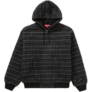 シュプリーム(Supreme)のSupreme Plaid Wool Hooded Work Jacket S(ブルゾン)