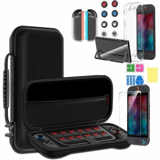 Switch2❣️ケース 収納ケース＋ガラス保護フィルム＋カバー セット 大容量(その他)