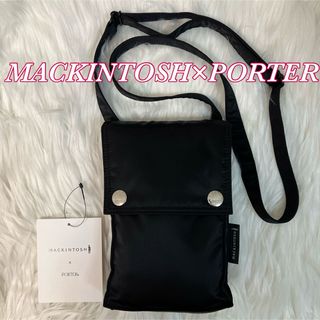 マッキントッシュ(MACKINTOSH)の未使用品✨【MACKINTOSH×PORTER】 ミニスクエア ショルダーバッグ(ショルダーバッグ)