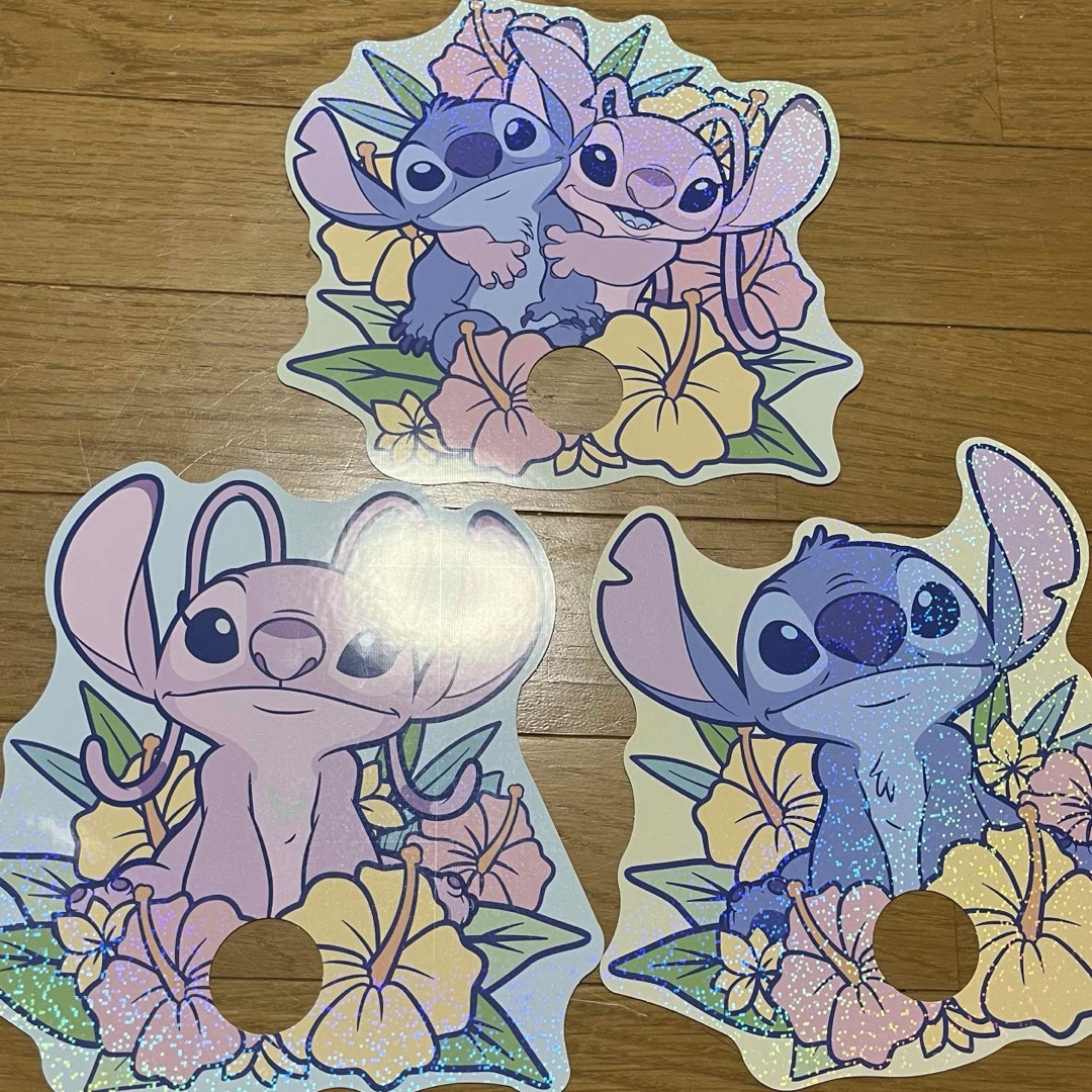 STITCH - ☆リロ&スティッチ☆1番くじ☆うちわ3種☆STITCH