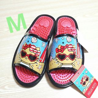 サンリオ(サンリオ)のサンリオ  レディース サンダル ハローキティ日焼けキティ Mサイズ(ビーチサンダル)