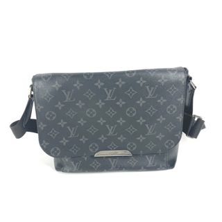 ルイヴィトン(LOUIS VUITTON)のルイヴィトン LOUIS VUITTON メッセンジャー エクスプローラーMM  M40539 モノグラムエクリプス カバン フラップ 斜め掛け ショルダーバッグ モノグラムエクリプスキャンバス ブラック(ショルダーバッグ)