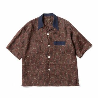 ミスターオリーブ(Mr.OLIVE)のMR.OLIVE PAISLEY LINEN CLASSIC OPEN SH L(シャツ)