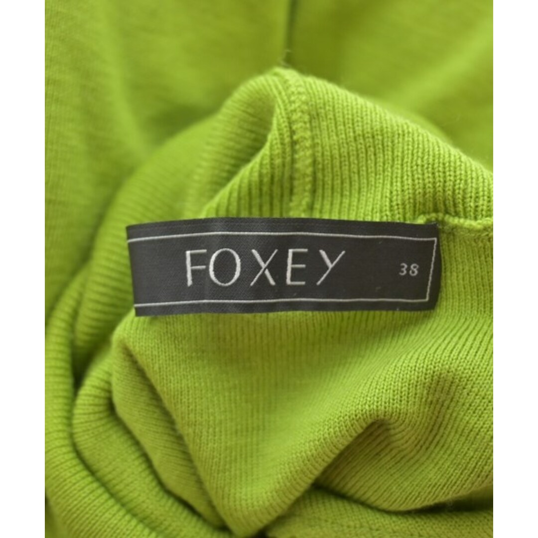 FOXEY - FOXEY フォクシー ニット・セーター M 緑 【古着