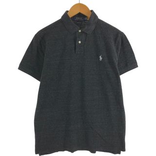 ラルフローレン(Ralph Lauren)の古着 ラルフローレン Ralph Lauren POLO RALPH LAUREN CUSTOM SLIM FIT 半袖 ポロシャツ メンズL相当 /eaa561374(ポロシャツ)