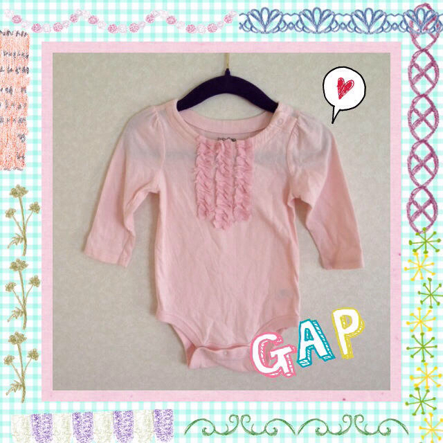 babyGAP(ベビーギャップ)のGAPロンパースセット キッズ/ベビー/マタニティのベビー服(~85cm)(ロンパース)の商品写真