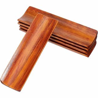 【特価商品】Lurrose 木製おしぼりトレー おしぼり置き 5枚セット 耐久性(テーブル用品)