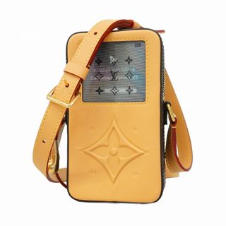 ルイヴィトン(LOUIS VUITTON)の【5fc4429-e】ルイヴィトン ショルダーバッグ モノグラム ミュージックプレイヤーウェアラブルウォレット M14063 ブラウン【中古】メンズ レディース ユニセックス(ショルダーバッグ)