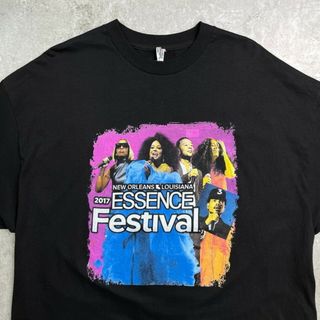 ESSENCE Festival フェス DIANA ROSS MARY J BLIGH バンドTシャツ バンT メンズ2XL(Tシャツ/カットソー(半袖/袖なし))