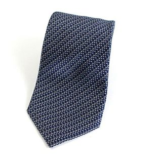ブリオーニ(Brioni)のブリオーニ シルク ネクタイ ヘリンボーン柄 中古 Aランク Brioni メンズ ビジネス 美品(ネクタイ)