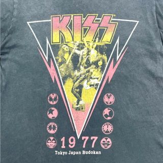 KISS キッス バンドTシャツ バンT Tokyo 武道館 メンズXL相当(Tシャツ/カットソー(半袖/袖なし))