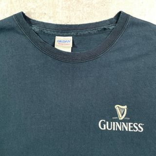 GUINNESS ギネスビール グラフィック プリントTシャツ メンズL(Tシャツ/カットソー(半袖/袖なし))