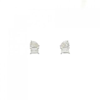 【新品】PT900 ダイヤモンド ピアス 0.66CT(ピアス)