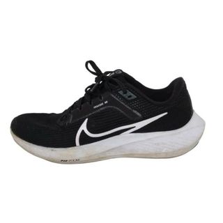 ナイキ(NIKE)のNIKE(ナイキ) スニーカー 24.5 レディース エアズーム ペガサス DV3853-001 黒×白(スニーカー)