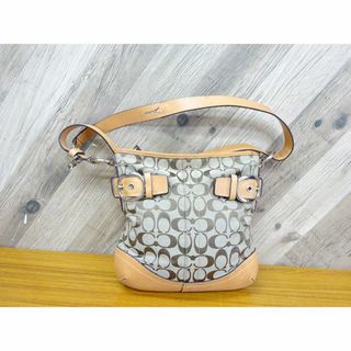 コーチ(COACH)の藤315/ COACH コーチ キャンバス レザー ショルダーバッグ(ショルダーバッグ)