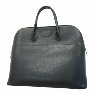 エルメス(HERMES)の【5fd4801】エルメス ハンドバッグ ボリード45 アルデンヌ ブラック ゴールド金具 □A刻印【中古】レディース(ハンドバッグ)