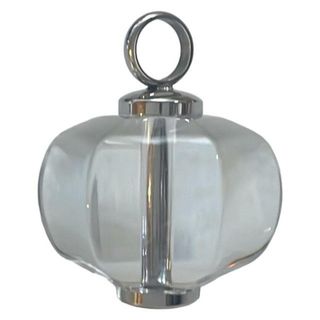 バカラ(Baccarat)のBaccarat(バカラ) ペンダントトップ美品  - クリア×シルバー(その他)