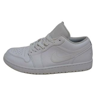 ナイキ(NIKE)のNIKE(ナイキ) スニーカー 28.5 メンズ エア ジョーダン 1 LOW 553558-136 白×ライトグレー レザー(スニーカー)