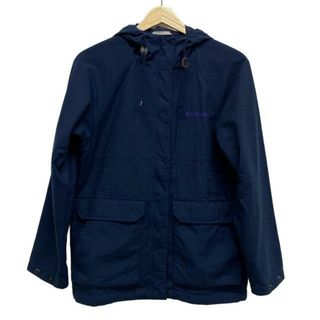 コロンビア(Columbia)のcolumbia(コロンビア) ブルゾン サイズM メンズ - ネイビー 長袖/ジップアップ/秋/冬(ブルゾン)