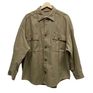 プラージュ(Plage)のPlage(プラージュ) ブルゾン サイズ38 M メンズ - ベージュ 長袖/春(ブルゾン)
