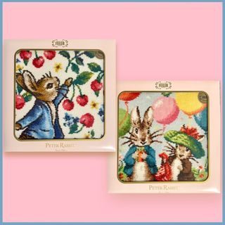 フェイラー(FEILER)のピーターラビットフェイラーハンカチ　２枚セット(ハンカチ)