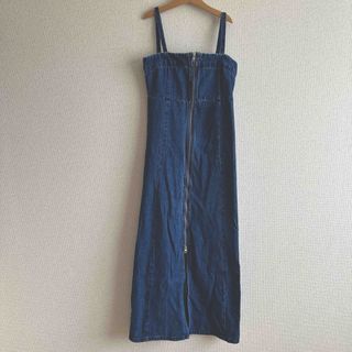 JEANASIS 2WAYデニムベアワンピース
