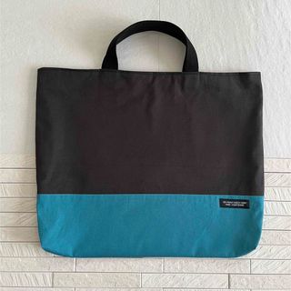 ハンドメイド　レッスンバッグ　絵本袋　手提げ　男の子(バッグ/レッスンバッグ)