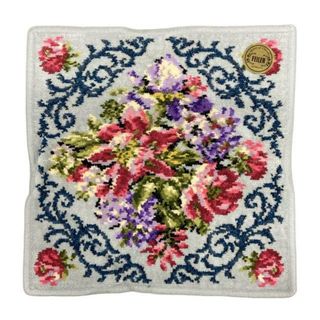 フェイラー(FEILER)のFEILER(フェイラー) 小物美品  - グレー×レッド×マルチ ハンドタオル コットン(その他)